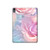 S3050 Pastel Fleurs millésimé Etui Coque Housse pour iPad Air (2022, 2020), Air 11 (2024,2025), Pro 11 (2022)