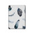 S3085 Motif de peinture Plume Etui Coque Housse pour iPad Air (2020, 2022), Air 11 (2024,2025,2026), Pro 11 (2022)