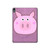 S3269 Porc Dessin animé Etui Coque Housse pour iPad Air (2020, 2022), Air 11 (2024,2025,2026), Pro 11 (2022)