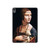 S3471 Lady hermine Leonardo da Vinci Etui Coque Housse pour iPad Air (2020, 2022), Air 11 (2024,2025,2026), Pro 11 (2022)