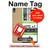 S3543 Art Tag bagages Etui Coque Housse pour iPad Air (2020, 2022), Air 11 (2024,2025,2026), Pro 11 (2022)