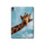 S3680 Girafe de sourire mignon Etui Coque Housse pour iPad Air (2022,2020, 4th, 5th), iPad Pro 11 (2022, 6th)