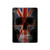 S3848 Crâne de drapeau du Royaume-Uni Etui Coque Housse pour iPad Air (2020, 2022), Air 11 (2024,2025,2026), Pro 11 (2022)