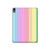 S3849 Couleurs verticales colorées Etui Coque Housse pour iPad Air (2020, 2022), Air 11 (2024,2025,2026), Pro 11 (2022)
