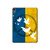 S3857 Colombe de la paix drapeau ukrainien Etui Coque Housse pour iPad Air (2022,2020, 4th, 5th), iPad Pro 11 (2022, 6th)