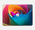 S1671 Arc en ciel coloré Rose Etui Coque Housse pour MacBook Air 13″ (2022,2024) - A2681, A3113
