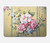 S2229 Fleurs millésimé Etui Coque Housse pour MacBook Air 13″ (2022,2025) - A2681, A3113, A3240