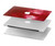 S2480 Tie dye rouge Etui Coque Housse pour MacBook Air 13″ (2022,2024) - A2681, A3113