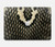 S2711 King Cobra Serpent Imprimé graphique Peau Etui Coque Housse pour MacBook Air 13″ (2022,2025) - A2681, A3113, A3240