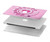 S2847 Rose Rétro téléphone Rotatif Etui Coque Housse pour MacBook Air 13″ (2022,2024) - A2681, A3113