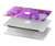 S2907 Violet Turquoise Pierre Etui Coque Housse pour MacBook Air 13″ (2022,2024) - A2681, A3113