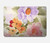S3035 Peinture douce Fleur Etui Coque Housse pour MacBook Air 13″ (2022,2025) - A2681, A3113, A3240