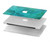 S3147 Aqua Marbre Pierre Etui Coque Housse pour MacBook Air 13″ (2022,2024) - A2681, A3113