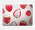 S3481 fraise Etui Coque Housse pour MacBook Air 13″ (2022,2024) - A2681, A3113