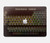 S3544 Néon Honeycomb Tableau périodique Etui Coque Housse pour MacBook Air 13″ (2022,2024) - A2681, A3113