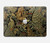 S3661 William Morris Forest Velvet Etui Coque Housse pour MacBook Air 13″ (2022,2024) - A2681, A3113