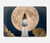 S3859 Bitcoin à la Lune Etui Coque Housse pour MacBook Air 13″ (2022,2025) - A2681, A3113, A3240