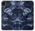S2959 Marine Bleu Camo camouflage Etui Coque Housse pour Samsung Galaxy A03 Core