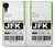 S3664 Étiquette de bagages de voyage aérien Etui Coque Housse pour Samsung Galaxy A03 Core