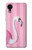 S3805 Flamant Rose Pastel Etui Coque Housse pour Samsung Galaxy A03 Core