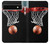 S0066 Le basket-ball Etui Coque Housse pour Google Pixel 6a