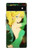 S0095 Peter Pan Tinker Bell Etui Coque Housse pour Google Pixel 6a