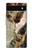 S0179 Michel-Ange Création d'Adam Etui Coque Housse pour Google Pixel 6a