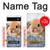 S0242 Lapin mignon Etui Coque Housse pour Google Pixel 6a