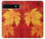 S0479 feuille d'érable Etui Coque Housse pour Google Pixel 6a