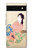 S0889 Japon Kimono Etui Coque Housse pour Google Pixel 6a