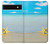 S0911 Détendez-vous à la plage Etui Coque Housse pour Google Pixel 6a