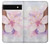S1415 Fleur de Sakura Art Etui Coque Housse pour Google Pixel 6a