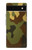 S1602 Camo Camouflage Imprimé graphique Etui Coque Housse pour Google Pixel 6a
