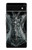 S1639 Gothique Corset Noir Etui Coque Housse pour Google Pixel 6a