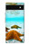 S1679 Étoile de mer plage de la mer Etui Coque Housse pour Google Pixel 6a