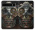 S1685 Crâne Steampunk Etui Coque Housse pour Google Pixel 6a