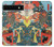 S1826 Utagawa Kuniyoshi Guan Yu Etui Coque Housse pour Google Pixel 6a