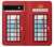 S2059 Angleterre britannique Cabine téléphonique Minimaliste Etui Coque Housse pour Google Pixel 6a