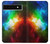 S2312 Arc en ciel coloré espace Galaxie Etui Coque Housse pour Google Pixel 6a