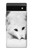 S2569 Blanc arctique Renard Etui Coque Housse pour Google Pixel 6a