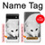 S2569 Blanc arctique Renard Etui Coque Housse pour Google Pixel 6a