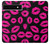 S2933 Bisous Rose Lips sur Noir Etui Coque Housse pour Google Pixel 6a