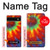 S2985 Coloré Tie Dye Texture Etui Coque Housse pour Google Pixel 6a