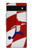 S2993 Croatie Football Football Etui Coque Housse pour Google Pixel 6a