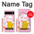 S3025 Rose Maneki Neko chat chanceux Etui Coque Housse pour Google Pixel 6a