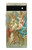 S3164 Famille Lapin de Pâques Etui Coque Housse pour Google Pixel 6a