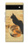 S3229 Affiche de chat millésimé Etui Coque Housse pour Google Pixel 6a