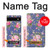 S3265 Motif Fleur millésimé Etui Coque Housse pour Google Pixel 6a