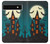 S3268 Château Halloween Festival Etui Coque Housse pour Google Pixel 6a