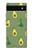 S3285 Motif d'avocat Etui Coque Housse pour Google Pixel 6a